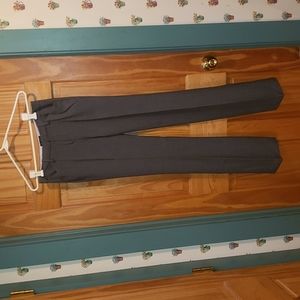 Star City Charlotte Grey Dress Slacks Juniors Size 3 Long Lower Rise.